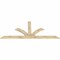 Ekena Millwork Richland Rough Sawn Timber Gable Bracket, Douglas Fir, 108"W x 45"H x 2"D x 6"F, 10/12 Pitch GBW108X45X0206RIC00RDF - alternate 3